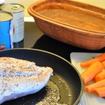 DSC_1165 • nogetiovnen.dk Kalkunbryst med bacon, løg og tomat i Römertopf