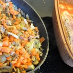 DSC_1167 • nogetiovnen.dk Kalkunbryst med bacon, løg og tomat i Römertopf