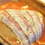 DSC_1168 • nogetiovnen.dk Kalkunbryst med bacon, fløde og tomat i Römertopf