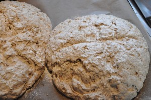 Rustikt fuldkornsbrød - nemt madbrød