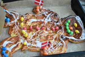 Fødselsdag kager og boller - opskrifter. Kagemand