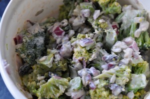 DSC_1735 • nogetiovnen.dk Broccolisalat uden bacon fedtfattig opskrift