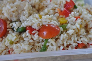 DSC_2569 • nogetiovnen.dk Rissalat med ærter, tomater & forårsløg - nem