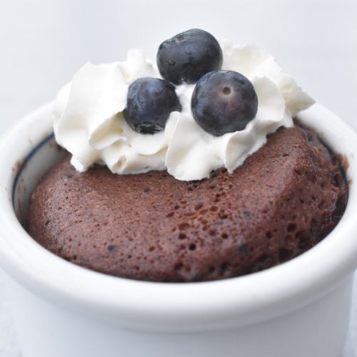 Kage i kop – nem chokoladekage i mikroovn