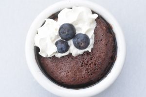 Kage i kop – nem chokoladekage i mikroovn