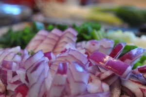 Kold kartoffelsalat med olie eddike dressing