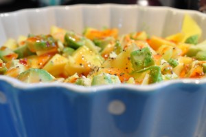DSC_2914 • nogetiovnen.dk Avocado mangosalat med chili - nem opskrift