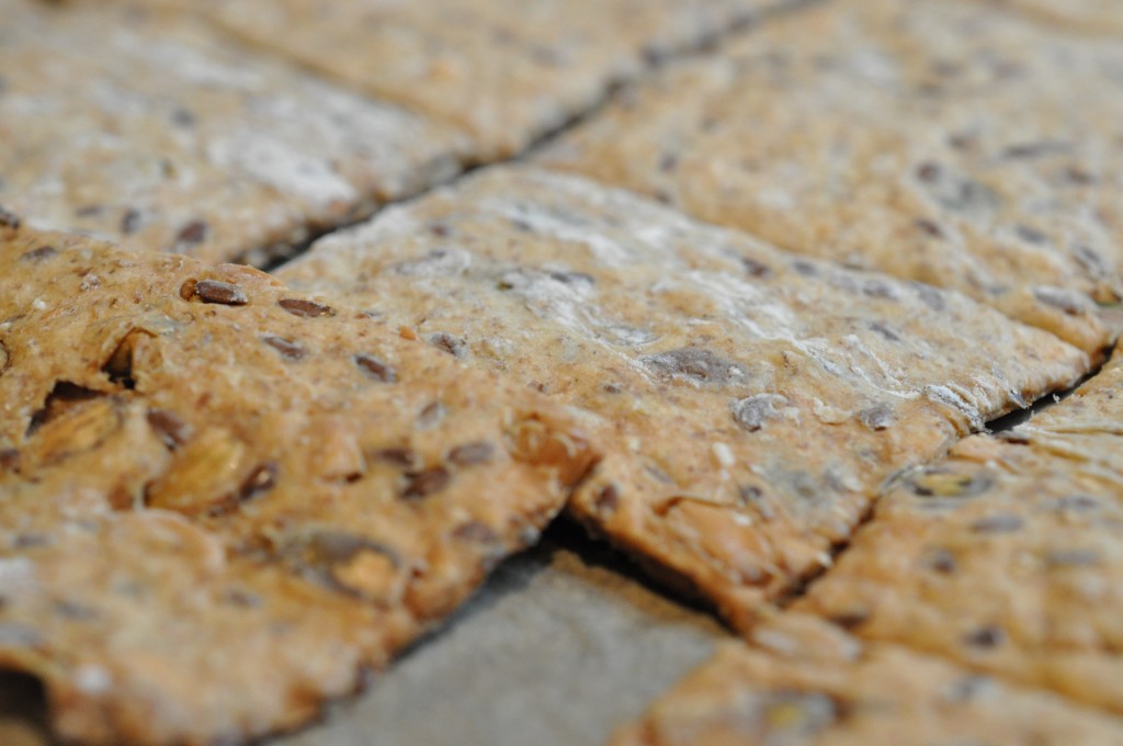 Hjemmelavede knækbrød uden olie - opskrift