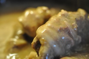 DSC_3104 Benløse fugle i ovn - opskrift til stegeso