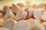 Pølsemix - kartofler, pølser og paprika i ovn