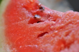 Melonsalat med mynte & feta - vandmelonsalat