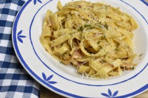 Pasta Carbonara - nem opskrift