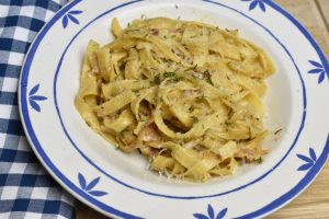 Pasta Carbonara - nem opskrift