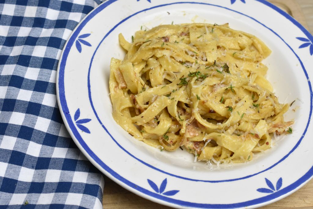 Pasta Carbonara - nem opskrift