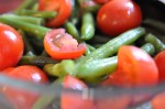 DSC_5648 • nogetiovnen.dk Bønnesalat med grønne bønner og tomat