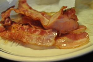 Bacon i mikroovn - stegt bacon på 2 minutter