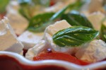 Tomatsalat med feta ost & basilikum - opskrift