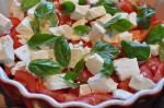 Tomatsalat med feta & basilikum - nem opskrift
