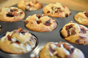 Æblekage og æblemuffins - fedtfattig opskrift