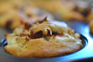 Æblekage og æblemuffins - fedtfattig opskrift