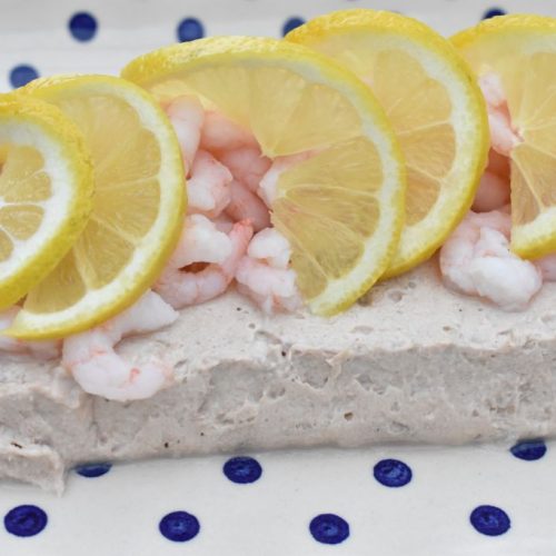 Tunmousse med husblas - fedtfattig opskrift