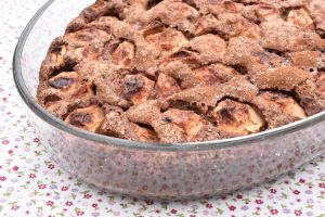 Æblekage uden æg - nem fedtfattig æbletærte