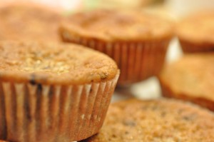 Bananmuffins uden æg - muffins med yoghurt