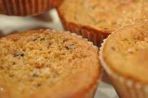 Bananmuffins uden æg - banan muffins med yoghurt