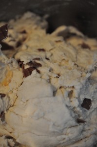 Scones med chokoladestykker - nem opskrift