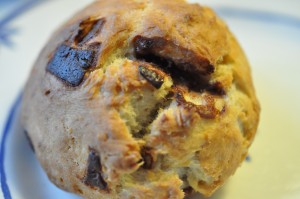 DSC_7754 Scones med chokoladestykker - nem opskrift