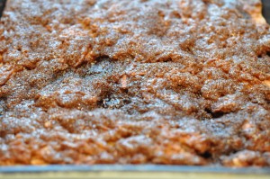 Brunsviger med æble - sund fedtfattig opskrift