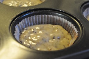 Banankage og bananmuffins med chokolade