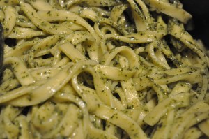Pesto pasta