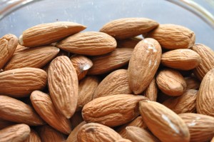 Brændte mandler i ovn - honningristede mandler