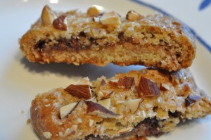 Biscotti med nutella - sprøde lækre småkager