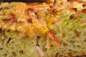 DSC_8972 • nogetiovnen.dk Pizza brød med skinke - nem deep pan pizza