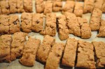 Biscotti med mandler, chokolade og julefornemmelser