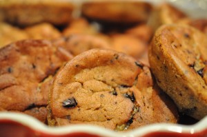 DSC_9577 • nogetiovnen.dk Saftige bananmuffins med hindbæryoghurt