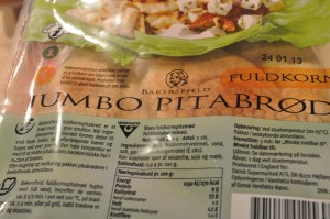 Hurtige pitabrødspizzaer  - mini pizzaer