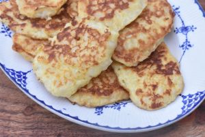 Klatkager af risengrød - opskrift på risklatkager