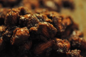 Brændte mandler opskrift med kakao og kanel