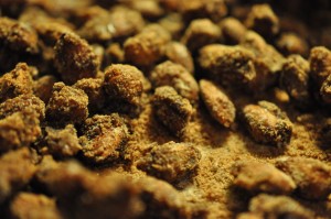 Brændte mandler opskrift med kakao og kanel