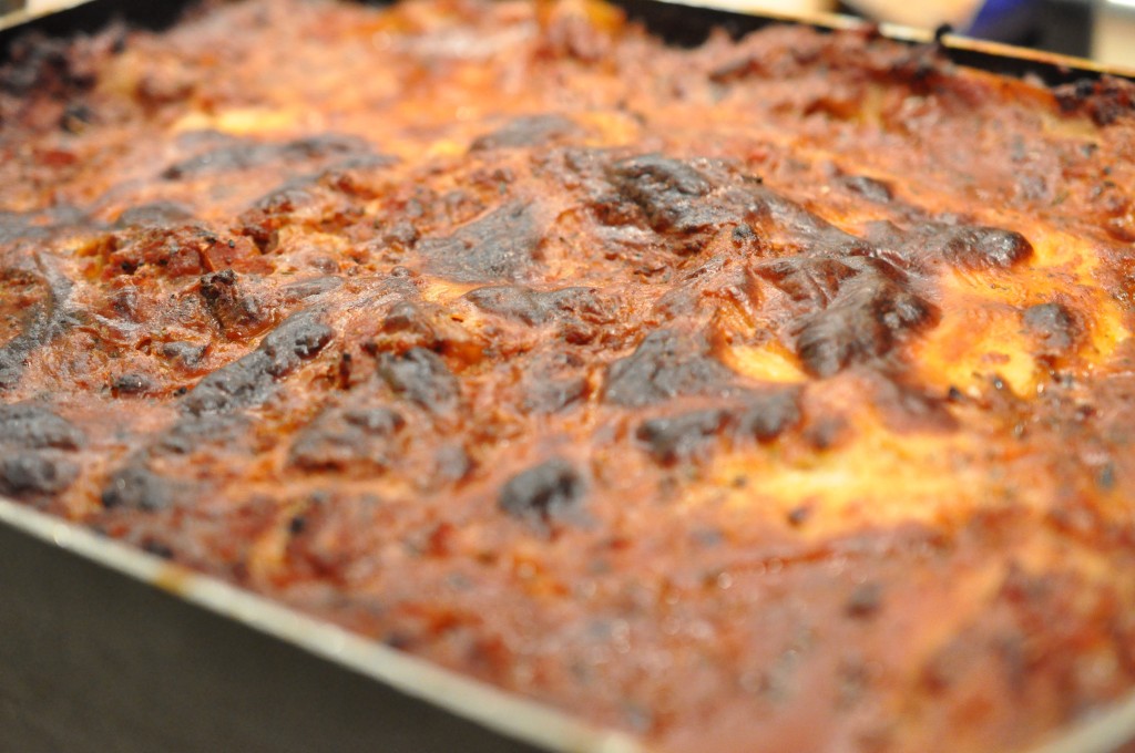 Hjemmelavet lasagne med mornaysauce