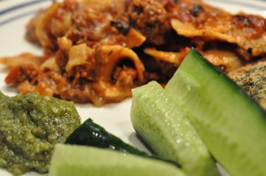 Hjemmelavet lasagne med mornaysauce