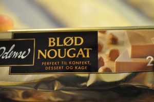 Kransekage med nougat - kransekagestænger