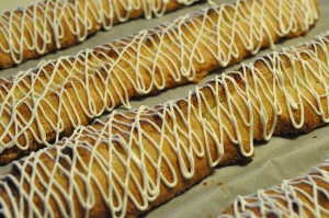 Kransekage med nougat - kransekagestænger