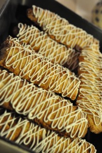 Kransekage med nougat - kransekagestænger