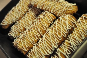 Kransekage med nougat - kransekagestænger