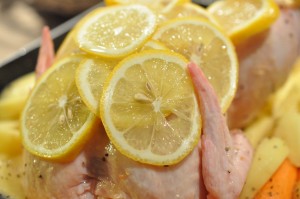 Citronkylling - kylling i ovn med kartofler & citron 