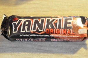 Sprøde karamel Cookies med yankiebar